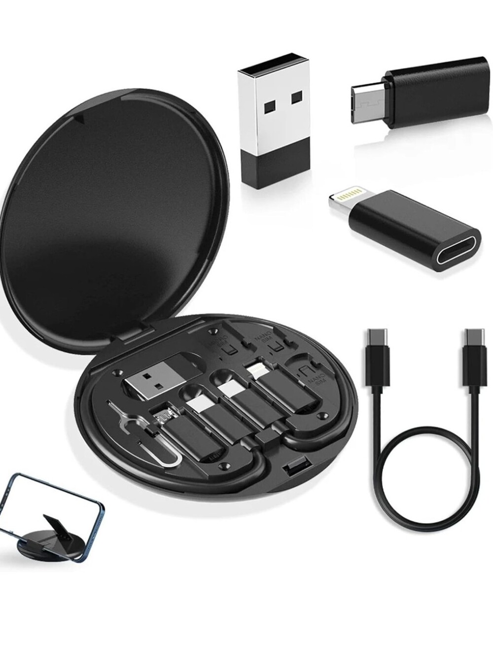 USB-C Adapter Cable Kit - Multi Charging Cable - Picture 2 of 4